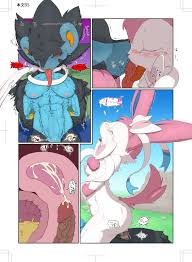 Ryouta Sumeragi Sylveon vs Luxray.. - Hentai Comics