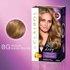 This is a great hairstyle for someone who likes medium to long hair. Amazon Com Clairol Age Defy Expert Collection 8g Medium Golden Blonde Permanent Hair Color 1 Kit Packaging May Vary Beauty