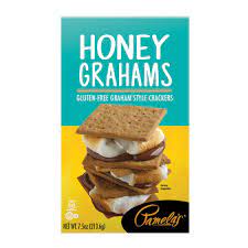 Enjoy the traditional taste of a honey graham cracker, but without the gluten! Amazon Com Pamela S Products Gluten Free Graham Crackers Honey Pack Of 6 Health Personal Care