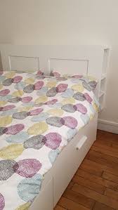 Nous avons même des têtes de lit avec rangements intégrés. Achetez Lit Brimnes Blanc Quasi Neuf Annonce Vente A Montrouge 92 Wb162419977