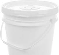 Homoyoyo Large 4L Refillable Wipes Bucket with Lid and Handle - Heavy Duty  Cleaning Wipes Dispenser for Gyms - Schools and Commercial Use for Rolls ...