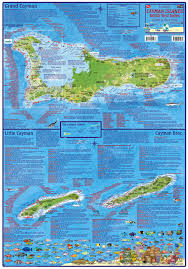 Cayman Islands Guide Dive Map