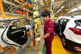 Chinese cars companies currently don't hold enough market share in the auto industry. China Sends A Jolt Through Auto Industry With Plans For Electric Future Wsj