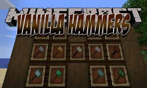Containing mostly minor and some major tweaks, while staying true … Vanilla Hammers Mod 1 17 1 16 5 Mine Quicker With Hammers Mc Mod Net