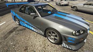 Brian S Nissan Skyline Gt R34 1999 Fast Furious Add On 1 0 For Gta 5