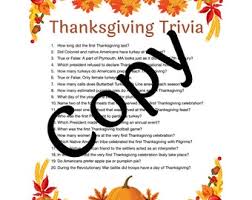 (visited 16,123 times, 7 visits today) Thanksgiving Trivia Etsy