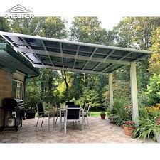 Flat Roof Polycarbonate Patio Awning Outdoor Patio Covers Sunshield Metal Patio Cover 2 Aluminum Patio Awnings Patio Patio Awning