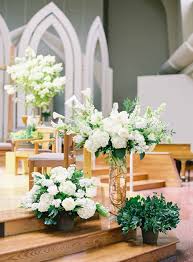Church altars wedding flowers arrangement oosile. A White And Green Wedding Flora Nova Design Premier Event Design Studio In Seattle