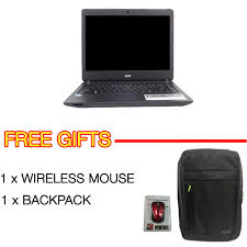 All acer computers that are preinstalled with a genuine microsoft windows operating system will have a certificate of authenticity attached to the pc chassis. Acer Aspire Es1 432 C08s 14 Inch Laptop N3350 2gb 500gb Intel Dos Free Gift