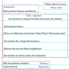 A good letter should consist of additionally, you should start a new paragraph for each different main idea or aspect of the topic. Best Guide To Letter Writing In German Part 1 Formal Letters All About Deutsch