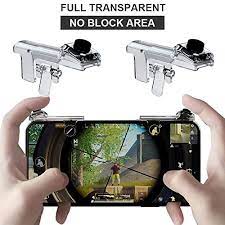 Pubg Mobile Gaming Trigger Fire Button L1r1 All Transparent Shooter Phone Game Accessories For Iphone Android Mobile Game Amazon In Computers Accessories