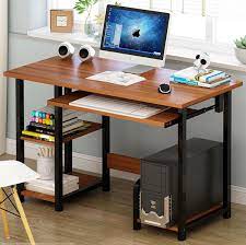 If your work involves a desktop, then an executive desk or a computer desk will work for you. Modern Economy Computer Desk Home Office Student Study Writing Table Pc Material Desks Home Office Furniture Home Garden