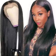 Loose Wave Lace Front Wig Peruvian Human Hair Wigs 13x4 Lace Frontal W