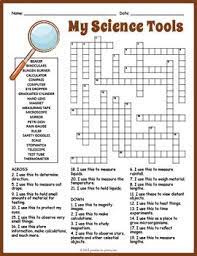 Then you probably can't resist the mystery of a good puzzle. Science Tools Crossword Puzzle Worksheet Activity Science Tools Crossword Puzzle Science Puzzles