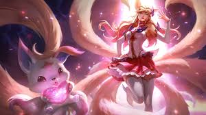 You can also upload and share your favorite star guardian wallpapers. Ahri Lol Star Guardian Splash Art 4k Wallpaper 364