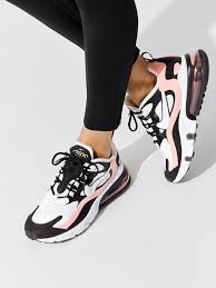 Nike Air Max 270 React Black And Blue Shoes Airforce1 Sneakerhead Heels Pink Blue Black White Orange Red Purple Silver Gold Ar In 2020 Nike Women Shoes Air Max Nike Shoes Women Air Max Outfit