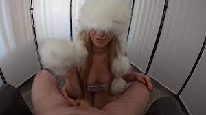 Cute College Roommate Give me Perfect Handjob in her new Fur Hat -  Pornhub.com