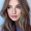 Eye makeup for blue eyes and brown hair; 3