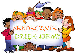 Znalezione obrazy dla zapytania podziękowania grafika