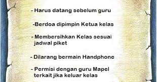 Partisipasi rakyat dalam keutuhan nkri di lingkungan keluarga antara lain. 15 Contoh Tata Tertib Kelas Dan Sanksinya Backsekolah