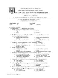 No 3 dan 4 di buku paket hal 103. Soal Mid Ipa Kelas Ix