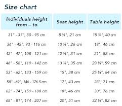 table measurements chart entrenamientofuncional co