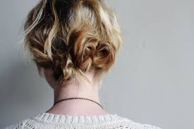 Gather your short tresses into a textured bun. Four Styles For Short Hair A Beautiful Mess