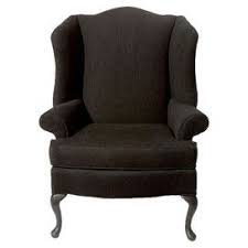 Sink Into Style With This Stately Wingback Showcasing Ball And Claw Feet And Rich Black Uphol Wingback Chair Vintage Wingback Chair Wingback Chair Living Room
