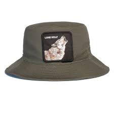 Goorin Howl You Doing Bucket In Olive Size Small In 2021 Goorin Hat Shop Back Strap