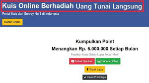 Untuk anda yang tidak ingin bersusah susah mendapatkan uang dari internet. 6 Kuis Online Berhadiah Uang Tunai Langsung 2021 Cara1001