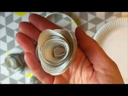 Learn how to use paper plates for easy weaving projects! How To Make Paper Plate Roses Youtube
