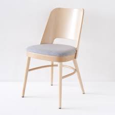 Chaise breuer, chaise fourmi d'arne jacobsen, chaise scandinave, chaise daw de eames, chaise baumann, chaise de bistrot, chaise de bureau. Chaise Vintage Annees 50 En Hetre Courbe