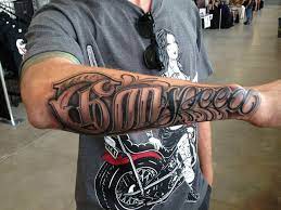 Portfolio Big Meas Tattoo Lettering Cool Forearm Tattoos Forearm Tattoo Design