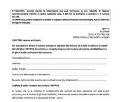 Annullare il rinnovo di un contratto di affitto è semplice; Disdetta Fastweb Fac Simile Domanda Modulo Recesso Guida Completa Valoreazioni Com