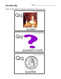 The printable alphabet flashcards below are going to help your child learn their letters in no time. The Letter Q Flashcards Worksheets
