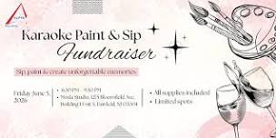 ALPFA NJ: Karaoke Paint & Sip Fundraiser