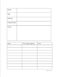A Simple Template For Keeping Your Pen Pal Information Neat And Organized Pen Pal Letters Pocket Letters Printables Pen Pal Tracker