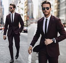 Mens Black And Burgundy Suits Classy Tuxedo Burgundy Suit Jcrew Suit Mens Fashion Suits