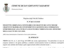 Varianti covid, le nuove regole del ministero della salute e dell'aifa per contenere il contagio: Covid 19 Ordinanza Del Sindaco Da Oggi Mercoledi 11 Novembre Nuove Regole Per L Accesso Agli Uffici E Ai Servizi Pubblici Comune Di San Giovanni Valdarno