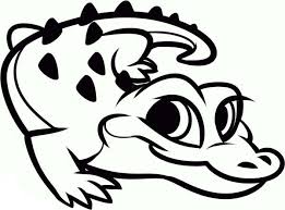 Collection of alligator coloring pages. Baby Alligator Coloring Page Free Printable Coloring Pages For Kids