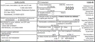 The 1099 is a form that is filled out, not a letter. Reading Your Form 1099 R Calstrs Com