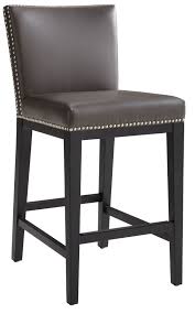 Vintage Grey Leather Counter Stool Vintage Bar Stools Leather Counter Stools Bar Stools