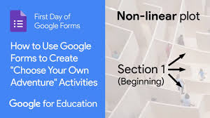 For example, digital scavenger hunts, virtual pictionary and online bingo. How To Use Google Forms To Create Choose Your Own Adventure Activities Youtube