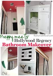 Continue to 11 of 24 below. Preppy Meets Hollywood Regency Bathroom Makeover
