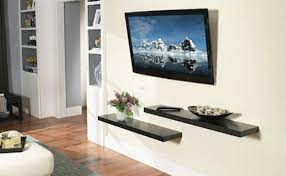 The room looks more spacious and is also easier to clean. Cool Tv Wall Mount Ideas Novocom Top