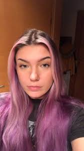 Purple to Brown Hair Transformation