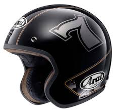 Arai Signet Q Arai Freeway Classic Cafe Racer Jet Black