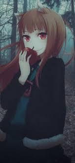 Please contact us if you want to publish a wolf phone wallpaper on our site. 1242x2688 Holo Spice And Wolf Iphone Xs Max Wallpaper Hd Anime 4k Wallpapers Images Photos And Background Wallpapers Den