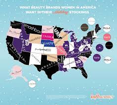 These Are The Beauty Brands Each State Loves Most According To Influenster Thefashionspot