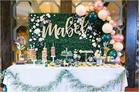 Succulent And Cactus Baby Shower In Green And Blush Popography